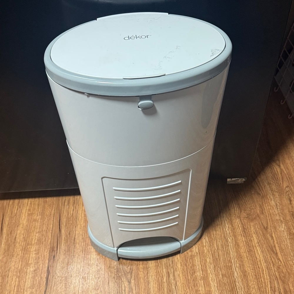 Gray Diaper Pail